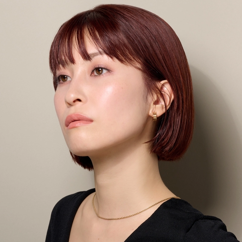 新リクイドファンデ×フェイスカラーでつくるミューテッドメイク